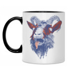 Кружка двухцветная