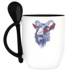 Кружка с ложкой