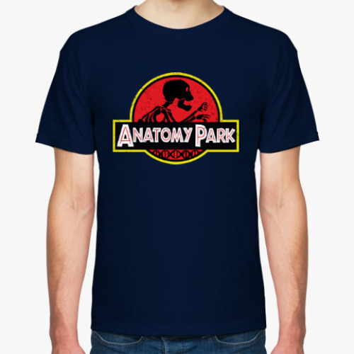 Футболка с принтом Anatomy Park