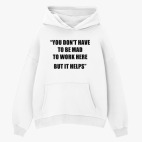 Толстовка худи оверсайз