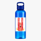 Прозрачная спортивная бутылка