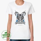 Женская футболка органик