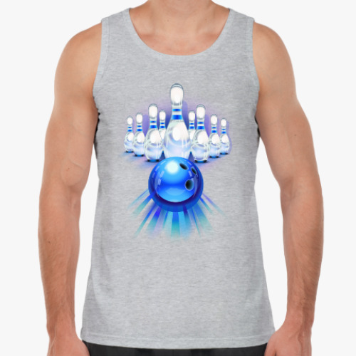 Майка с принтом Боулинг (Bowling)