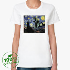 Женская футболка органик