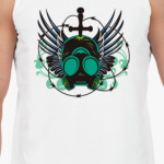 Череп в противогазе