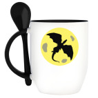 Кружка с ложкой