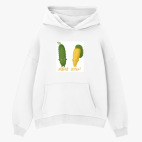 Толстовка худи оверсайз