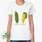 Женская футболка органик