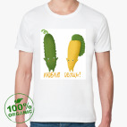 Мужская футболка органик