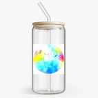 Банка с бамбуковой крышкой