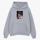 Толстовка худи оверсайз