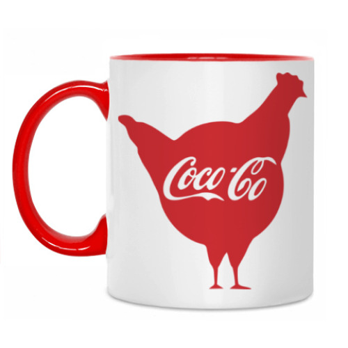 Кружка с принтом Ко ко ко