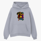 Толстовка худи оверсайз