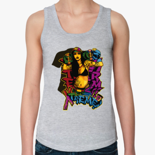 Женская майка с принтом Girl