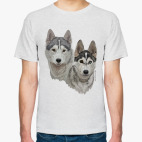 Хаски. Собаки.