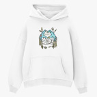 Толстовка худи оверсайз