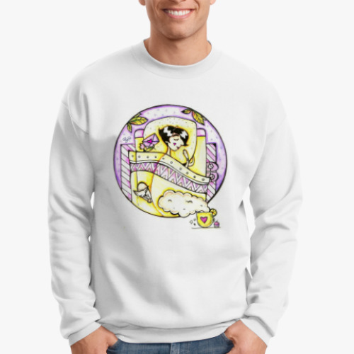 Свитшот с принтом Сон