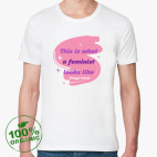 Мужская футболка органик