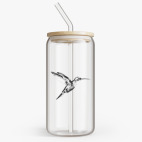 Банка с бамбуковой крышкой