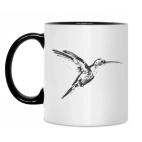 Кружка двухцветная