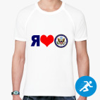 Мужская спортивная футболка