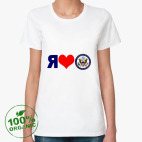 Женская футболка органик