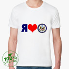 Мужская футболка органик