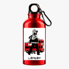 Металлическая бутылка 400 мл UV-DTF