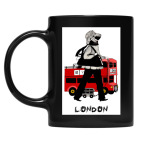 Кружка цветная UV-DTF