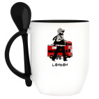 Кружка с ложкой