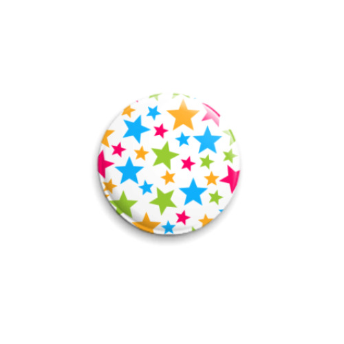 Значок 25мм  'Stars'