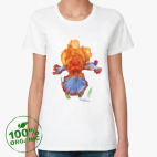 Женская футболка органик