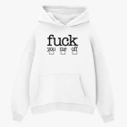 Толстовка худи оверсайз