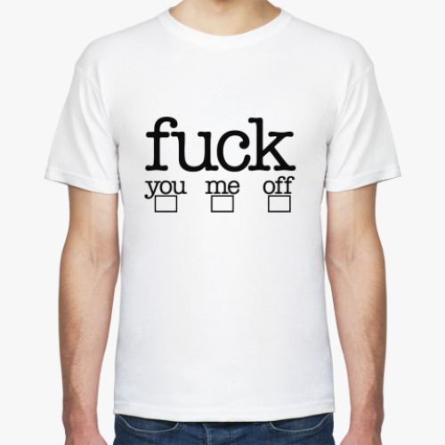 Футболка fuck