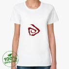 Женская футболка органик