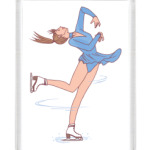 Фигуристка