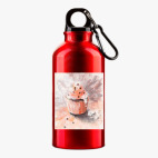 Металлическая бутылка 400 мл UV-DTF