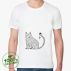 Мужская футболка органик