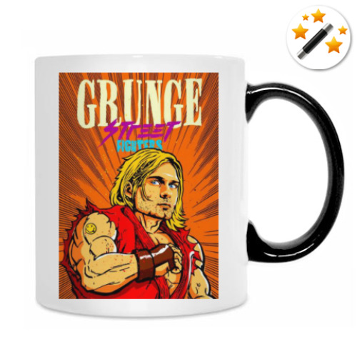 Кружка-хамелеон KURT COBAIN