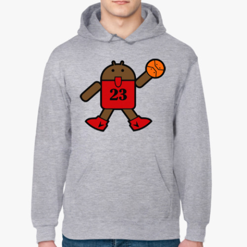 Толстовка худи с принтом Jordan Android