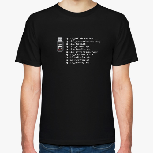 Футболка с принтом Mr Robot - fsociety