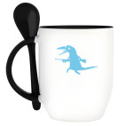 Кружка с ложкой