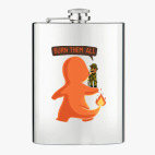 Фляжка стальная