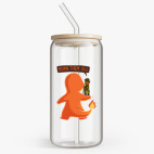 Банка с бамбуковой крышкой