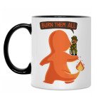 Кружка двухцветная