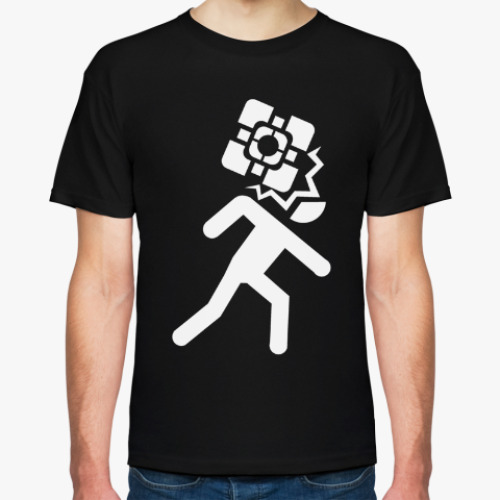 Футболка с принтом Portal Sign