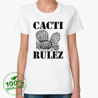 Женская футболка органик