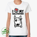 Женская футболка органик