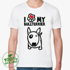 Мужская футболка органик