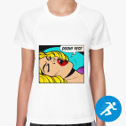 Женская спортивная футболка